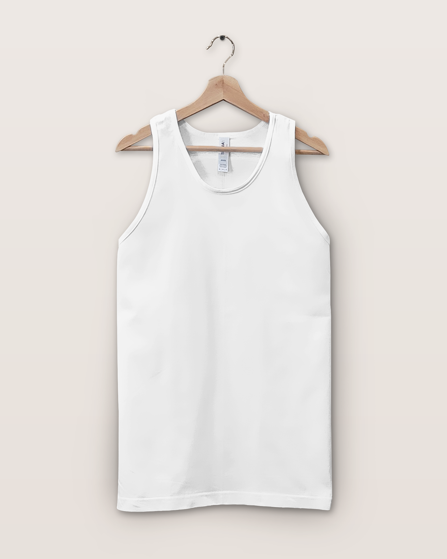 White Suna Cotton® Adult Tank Top