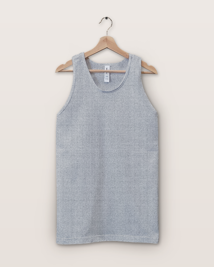 Heather Grey Suna Cotton® Adult Tank Top