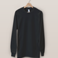 Suna Cotton® Black Long Sleeve T-shirt